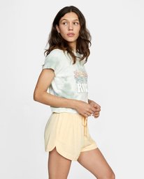 5 Freedom Flower - T-Shirt for Women White X3SSRERVS1 RVCA