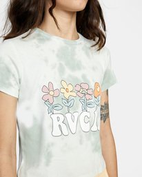 6 Freedom Flower - T-Shirt for Women White X3SSRERVS1 RVCA