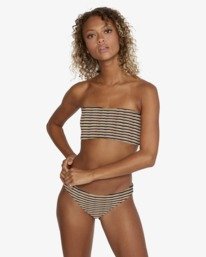 3 Cosmic Way Bandeau - Recycled Bikini Top for Women  X3STRARVS1 RVCA