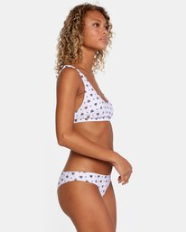 3 Foulard Bralette - Top de bikini de tejido reciclado para Mujer  X3STRFRVS1 RVCA