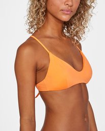 6 Solid Crossback - Recyceltes Bikinioberteil für Frauen  X3STRURVS1 RVCA