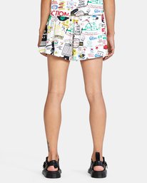 1 Espo Sawyer - Short para Mujer Blanco X3WKRFRVS1 RVCA