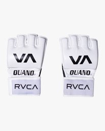 1 RVCA Ouano - MMA Gloves - Unisex White X4ESMBRVMU RVCA