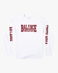 0 VA Sport RVCA Balance Block - Long Sleeve T-Shirt for Men  X4LSMBRVS1 RVCA