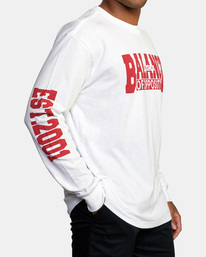 5 VA Sport RVCA Balance Block - Long Sleeve T-Shirt for Men  X4LSMBRVS1 RVCA