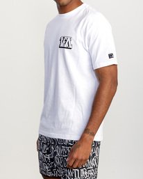 5 VA Sport Defer Big Block - T-Shirt for Men White X4SSMARVS1 RVCA