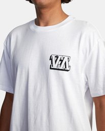7 VA Sport Defer Big Block - T-Shirt for Men White X4SSMARVS1 RVCA