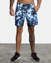 3 VA Sport Yogger IV - Recycled Performance Training Shorts for Men White X4WKMARVS1 RVCA