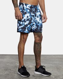 8 VA Sport Yogger IV - Recycled Performance Training Shorts for Men White X4WKMARVS1 RVCA