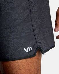 4 VA Sport Yogger IV - Recycled Performance Training Shorts for Men Black X4WKMARVS1 RVCA