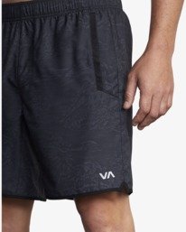 13 VA Sport Yogger IV - Recycled Performance Training Shorts for Men Black X4WKMARVS1 RVCA
