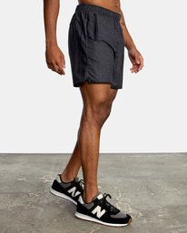7 VA Sport Yogger IV - Recycled Performance Training Shorts for Men Black X4WKMARVS1 RVCA