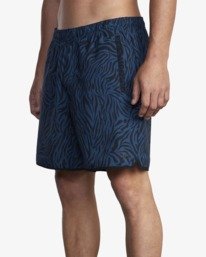11 VA Sport Yogger Stretch - Recycled Performance Training Shorts for Men Blue X4WKMBRVS1 RVCA