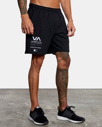 4 VA Sport Yogger Train 2 In 1 - Recycled Performance Training Shorts for Men  X4WKMMRVMU RVCA