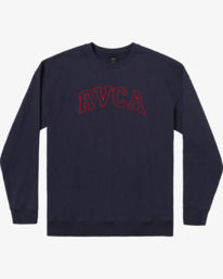0 Hastings - Sudadera para Hombre Azul Z1CRRFRVF1 RVCA