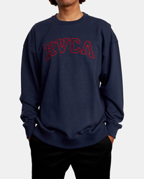 1 Hastings - Sudadera para Hombre Azul Z1CRRFRVF1 RVCA