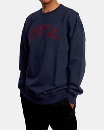 4 Hastings - Sudadera para Hombre Azul Z1CRRFRVF1 RVCA