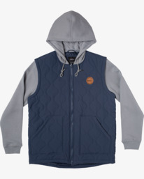 0 Grant Puffer - Sweat à capuche pour Homme  Z1FLRCRVF1 RVCA