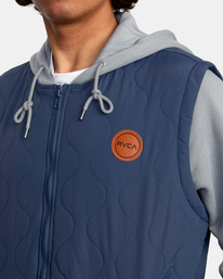 3 Grant Puffer - Sweat à capuche pour Homme  Z1FLRCRVF1 RVCA
