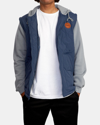 1 Grant Puffer - Sweat à capuche pour Homme  Z1FLRCRVF1 RVCA
