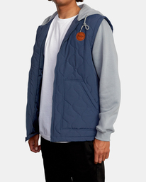 5 Grant Puffer - Sweat à capuche pour Homme  Z1FLRCRVF1 RVCA