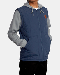 7 Grant Puffer - Sweat à capuche pour Homme  Z1FLRCRVF1 RVCA