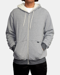 8 Cannon Sherpa - Sudadera para Hombre  Z1FLRJRVF1 RVCA