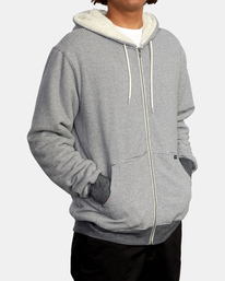5 Cannon Sherpa - Sudadera para Hombre  Z1FLRJRVF1 RVCA