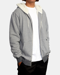6 Cannon Sherpa - Sudadera para Hombre  Z1FLRJRVF1 RVCA