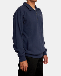 5 Keats - Sudadera para Hombre Azul Z1FLRLRVF1 RVCA