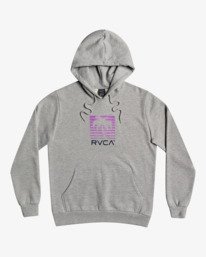 0 Palm Beach - Sudadera con Capucha para Hombre Gris Z1HORBRVF1 RVCA