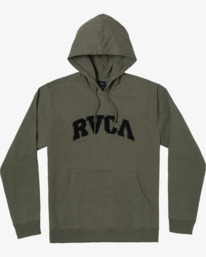 0 Concord Applique - Sudadera con Capucha para Hombre Verde Z1HORIRVF1 RVCA