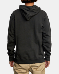 2 Concord Applique - Sudadera con Capucha para Hombre Negro Z1HORIRVF1 RVCA