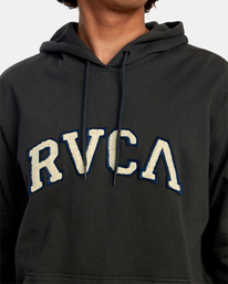 3 Concord Applique - Sudadera con Capucha para Hombre Negro Z1HORIRVF1 RVCA