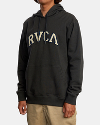 4 Concord Applique - Sudadera con Capucha para Hombre Negro Z1HORIRVF1 RVCA