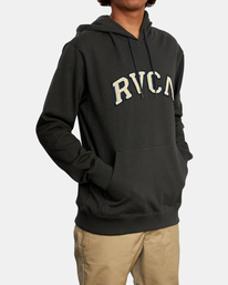 5 Concord Applique - Sudadera con Capucha para Hombre Negro Z1HORIRVF1 RVCA