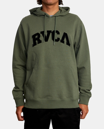 1 Concord Applique - Sudadera con Capucha para Hombre Verde Z1HORIRVF1 RVCA