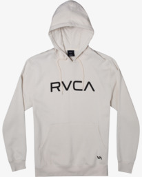 0 Big Rvca - Sudadera con Capucha para Hombre Blanco Z1HORLRVF1 RVCA