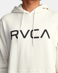 3 Big Rvca - Sudadera con Capucha para Hombre Blanco Z1HORLRVF1 RVCA