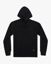 0 Recession Americana - Sudadera con Capucha para Hombre Negro Z1HORWRVF1 RVCA