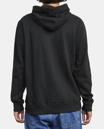 2 Recession Americana - Sudadera con Capucha para Hombre Negro Z1HORWRVF1 RVCA