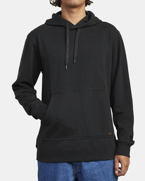 1 Recession Americana - Sudadera con Capucha para Hombre Negro Z1HORWRVF1 RVCA