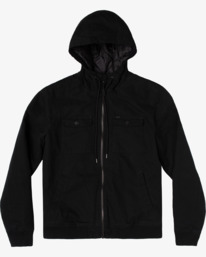 0 Hooded 2 - Jacket for Men Black Z1JKRMRVF1 RVCA