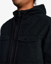 3 Hooded 2 - Jacket for Men Black Z1JKRMRVF1 RVCA