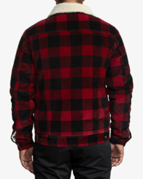 2 Waylon - Corduroy Jacket for Men Red Z1JKRORVF1 RVCA