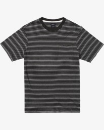 0 Toluca Micro Stripe - Camiseta para Hombre Negro Z1KTRDRVF1 RVCA