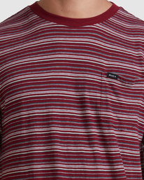 3 Toluca Micro Stripe - Camiseta para Hombre Violeta Z1KTRDRVF1 RVCA