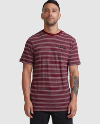 7 Toluca Micro Stripe - Camiseta para Hombre Violeta Z1KTRDRVF1 RVCA