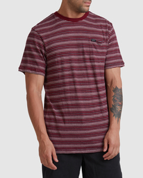 8 Toluca Micro Stripe - Camiseta para Hombre Violeta Z1KTRDRVF1 RVCA