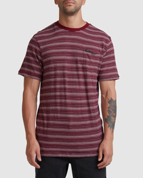 9 Toluca Micro Stripe - Camiseta para Hombre Violeta Z1KTRDRVF1 RVCA